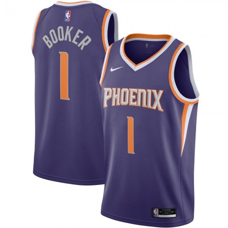Maillot Basket Phoenix Suns Devin Booker 1 2020-21 Nike Icon Edition Swingman - Homme